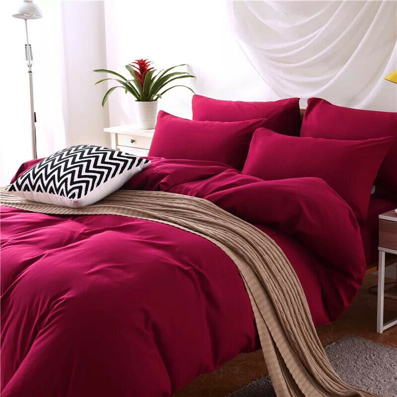 Cotton Comfort 4-Piece Duvet Set