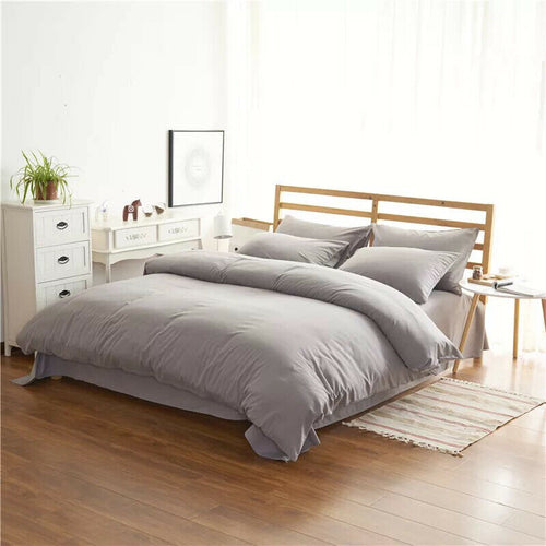Cotton Comfort 4-Piece Duvet Set